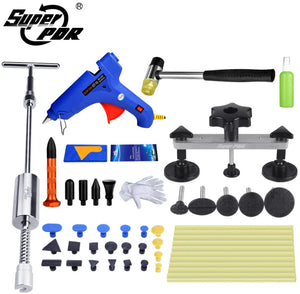 Super PDR Tools Paintless Dent Removal Car Repair Tool Kit
