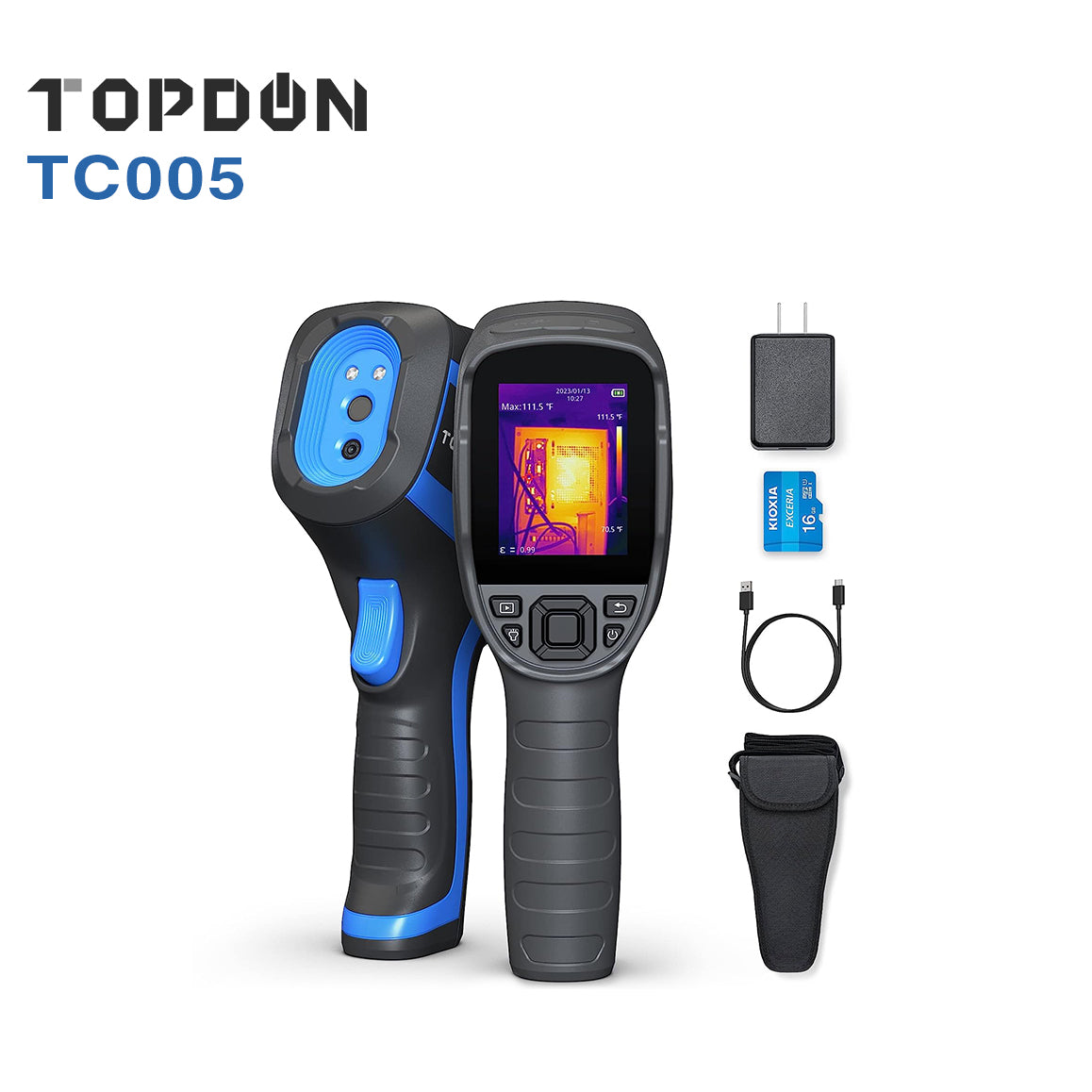 Topdon TC005 Dual-Camera Thermal Imaging Camera Handheld Infrared Thermal Imager Topdon