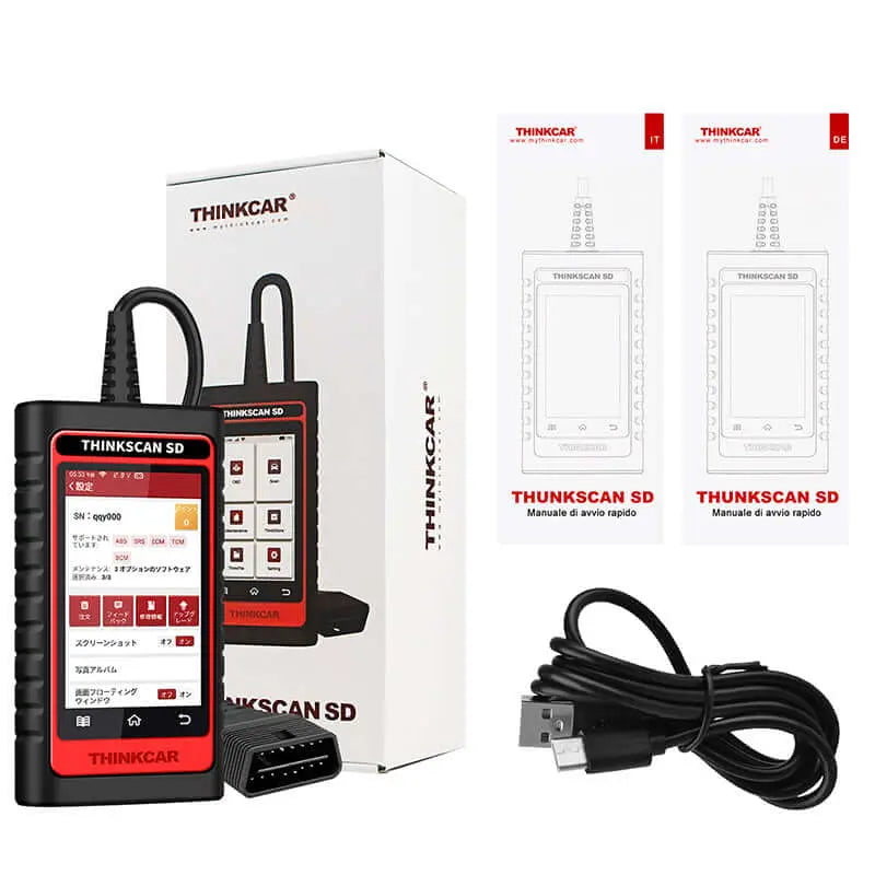 THINKCAR Thinkscan SD6 6-System Scan Plug-play DIY Diagnostic Scanner for Passenger Vehicles FairTools