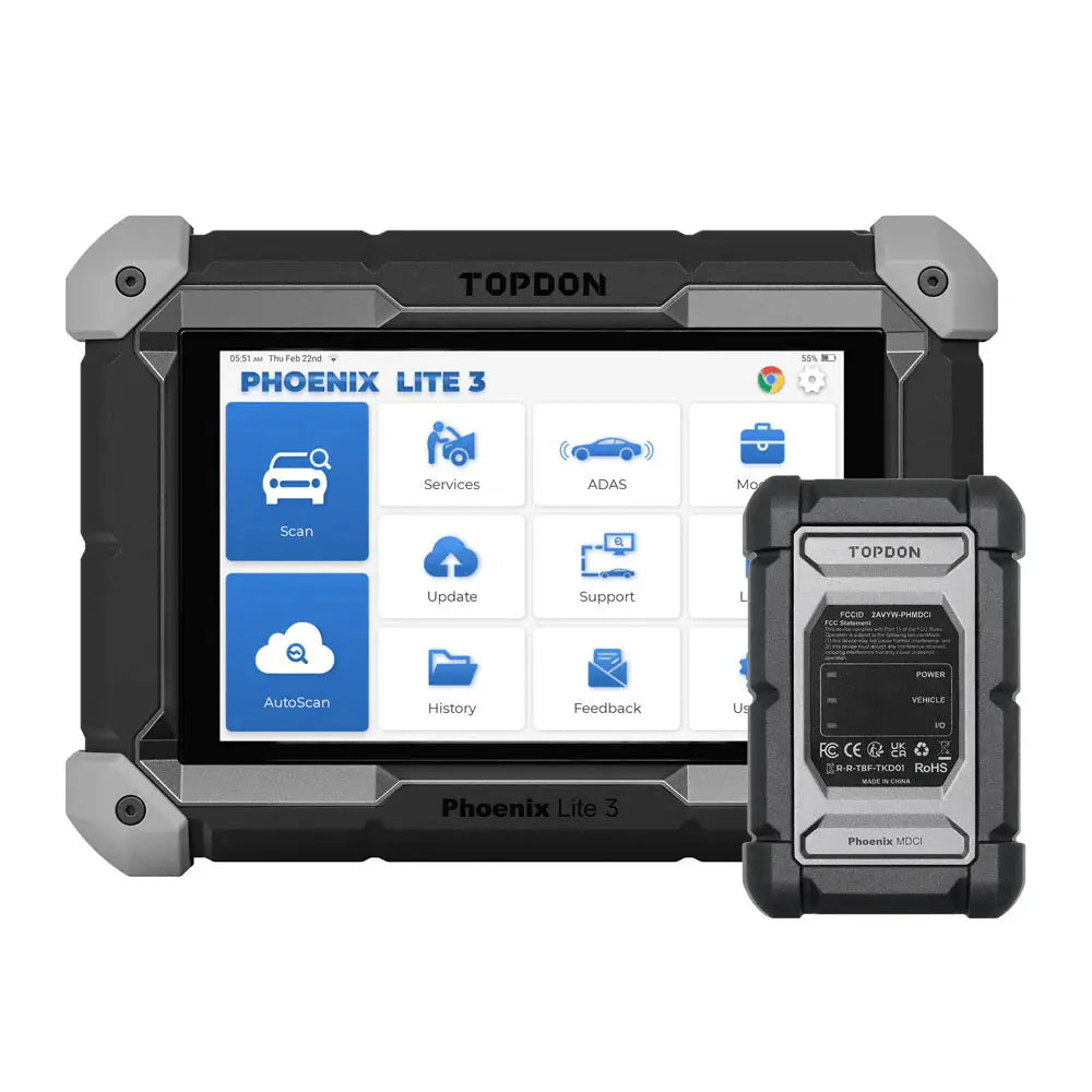 TOPDON PHOENIX LITE 3 DIAGNOSTIC SCAN TOOL Topdon