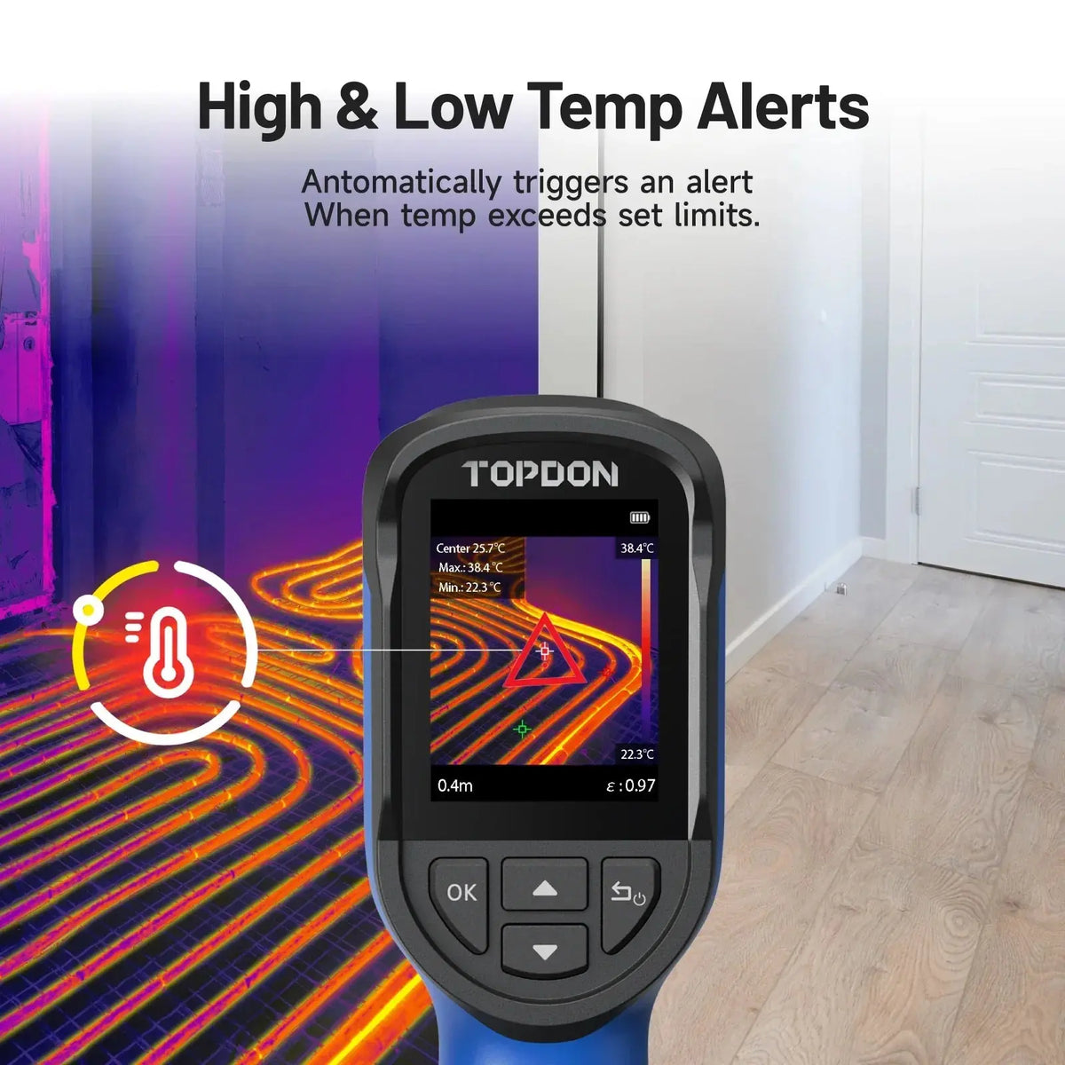 TOPDON TC004 Mini Handheld Thermal Imaging Camera FairTools