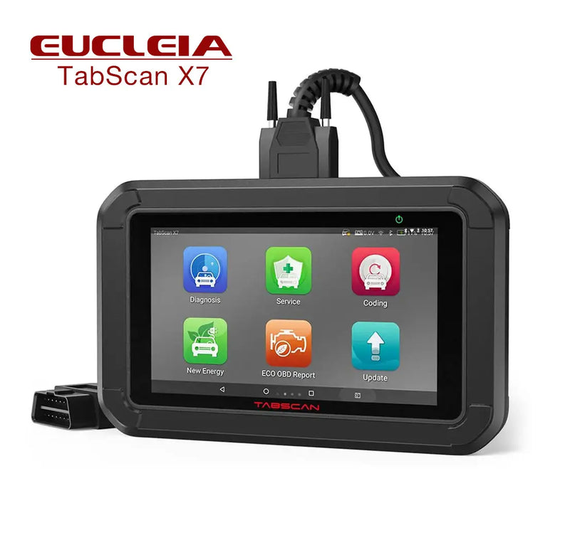 TabScan X7 Car Code Reader with Active Test Full-System Diagnostic Scanner Eucleia