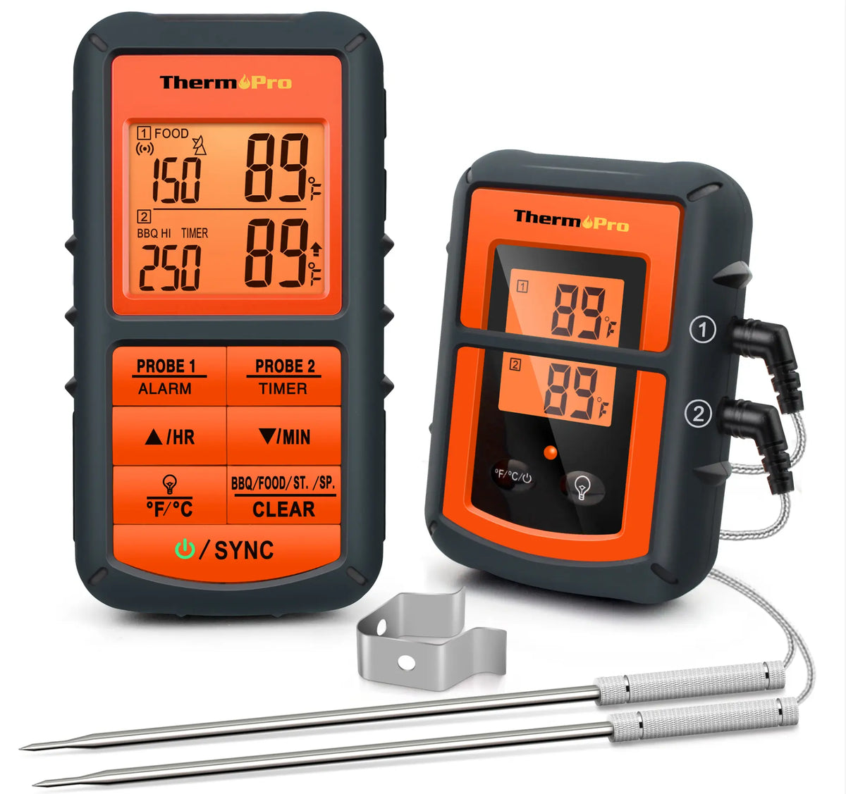ThermoPro TP-08C 150M Remote Wireless Food Kitchen Thermometer - FairTools ThermoPro TP-08C 150M Remote Wireless Food Kitchen Thermometer