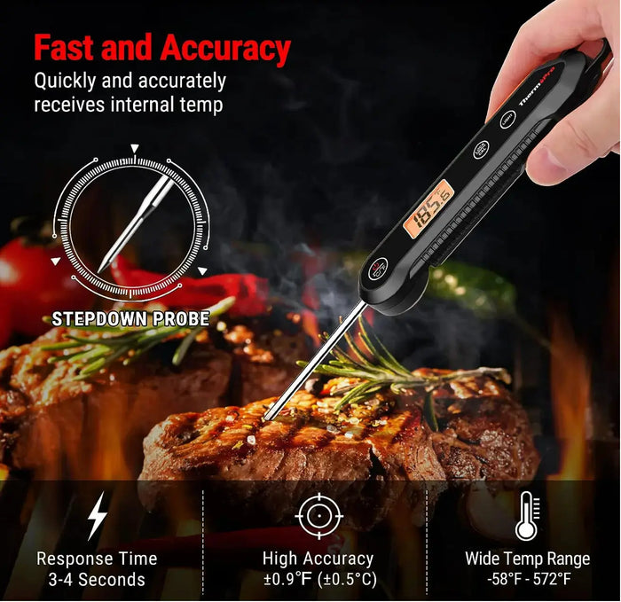 ThermoPro TP03H Digital Instant-Read Thermometer - FairTools