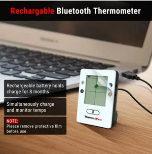 ThermoPro TP25 4 Probe Bluetooth Meat Thermometer with 500 Feet Range!