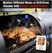 ThermoPro TP25 4 Probe Bluetooth Meat Thermometer with 500 Feet Range! - FairTools ThermoPro TP25 4 Probe Bluetooth Meat Thermometer with 500 Feet Range!