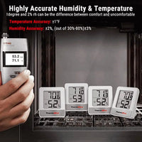 ThermoPro TP49 Digital Indoor Hygrometer Thermometer Humidity Monitor - FairTools ThermoPro TP49 Digital Indoor Hygrometer Thermometer Humidity Monitor