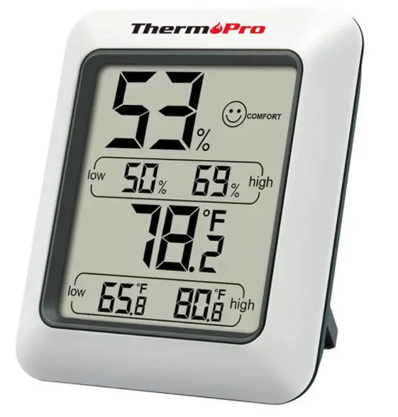 ThermoPro TP50 Digital Hygrometer Indoor Thermometer - FairTools ThermoPro TP50 Digital Hygrometer Indoor Thermometer