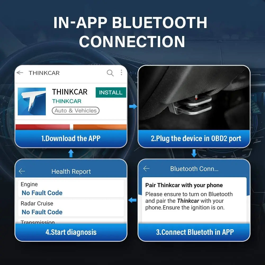 Thinkcar 1S Bluetooth OBD2 Scanner