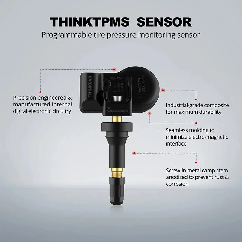 Thinkcar ThinkTPMS S1 Universal TPMS Tire Pressure Sensor - FairTools