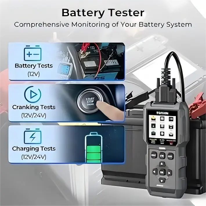 Topdon Artilink 500B Code Reader Battery Tester Topdon