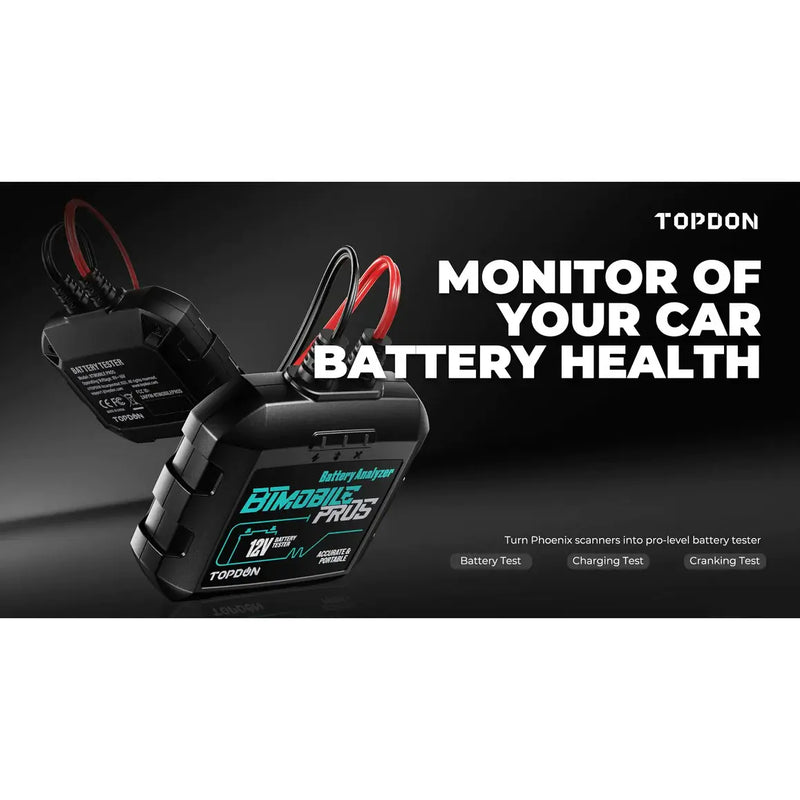 Topdon Bt Mobile Pros Lithium Battery Tester Topdon