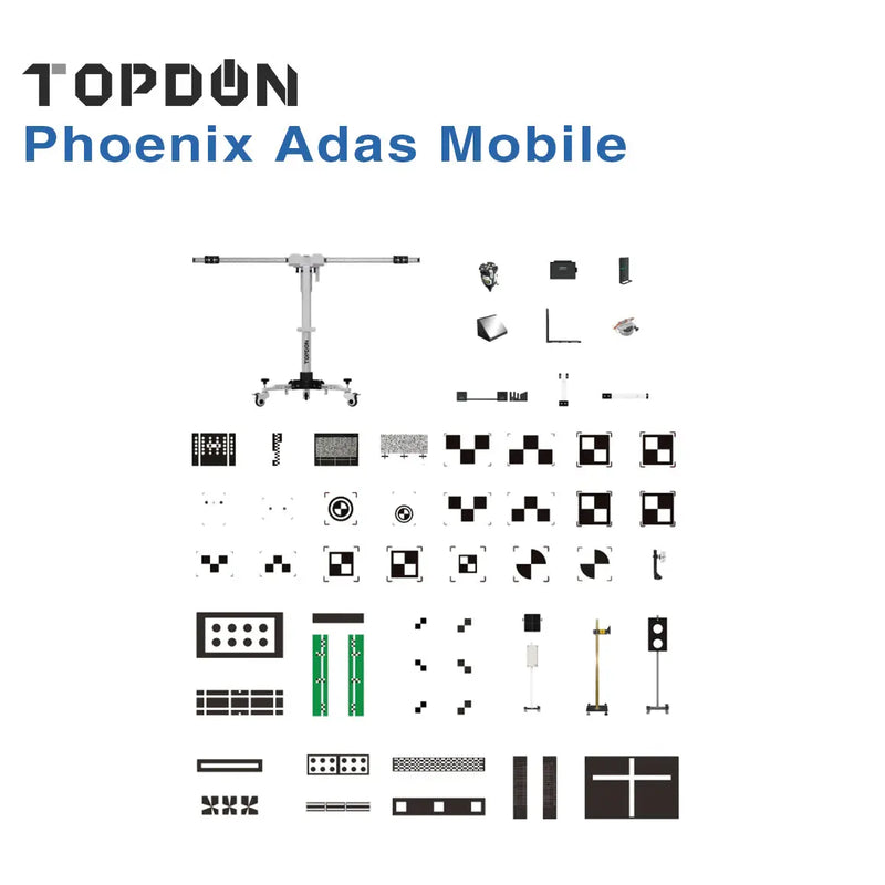 Topdon Phoenix Mobile Adas Deluxe Package Topdon