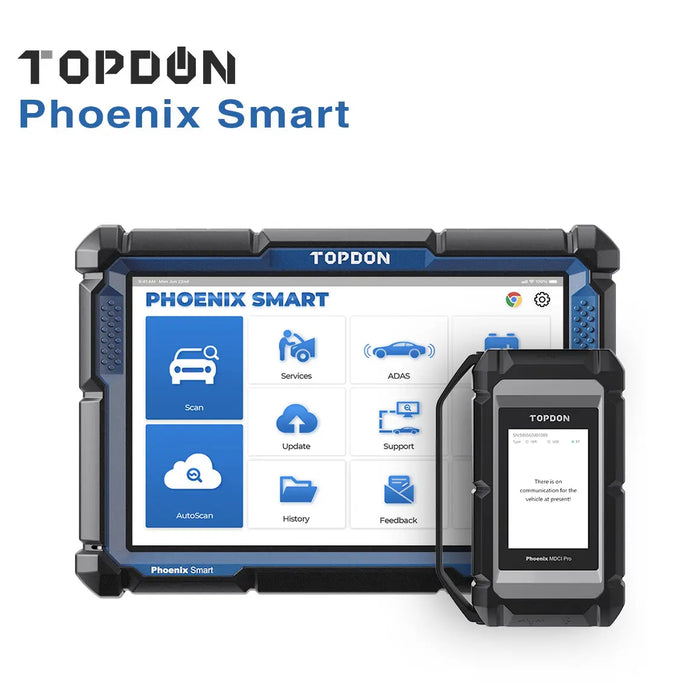 Topdon Phoenix Smart 12v/24v Cars & Truck Advanced Intelligent Diagnostic Scan Tool Topdon