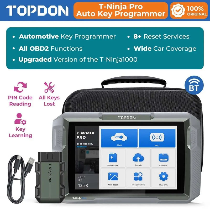 Topdon T-Ninja Pro key programmer scanner