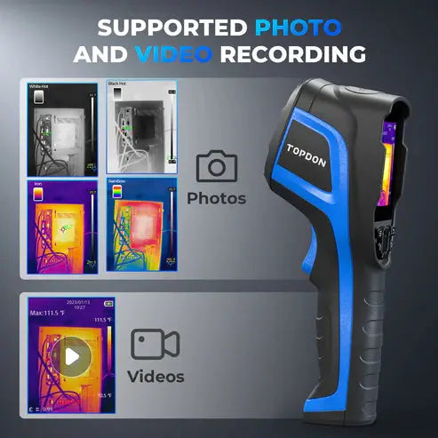 Topdon TC005 Dual-Camera Thermal Imaging Camera Handheld Infrared Thermal Imager Topdon