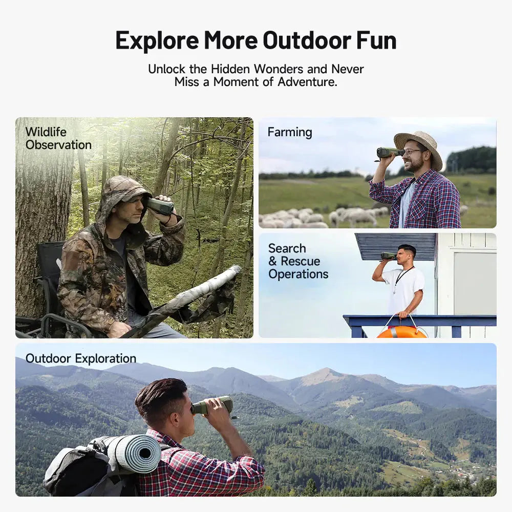 Topdon TS004 Thermal Imager Hunting Imaging Monocular Outdoor Fun
