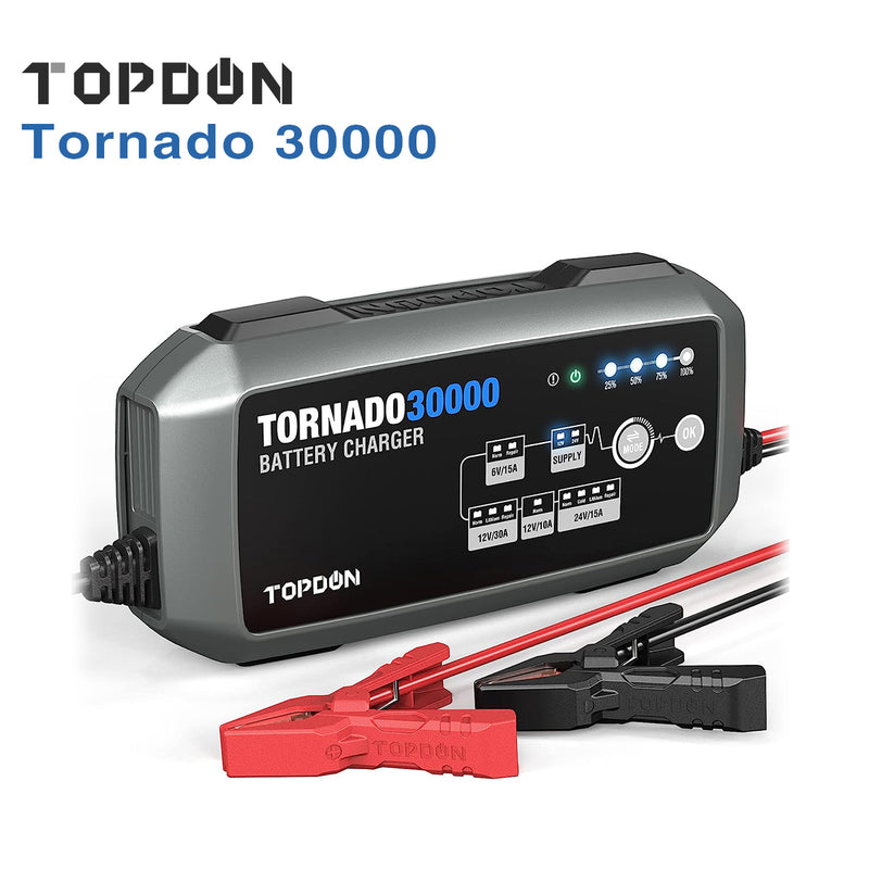 Topdon Tornado 30000 Automotive Battery Charger Topdon