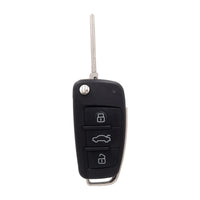 Audi A2, A3, A4 & A5 3 Button HU66 Flip Key