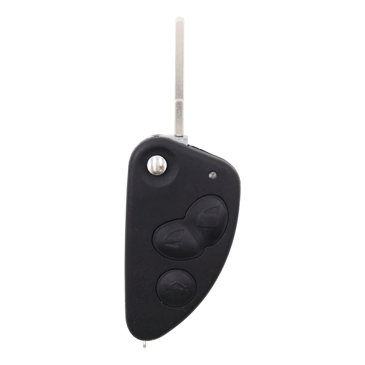 Compatible flip Remote Key to suit Alfa Romeo 147, 156, 166 & GT 433Mhz ID48 3 Button SIP22 Blade FairTools