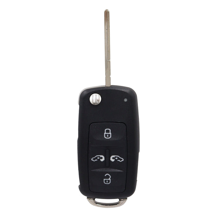 Volkswagen Multivan & Sharan 2016-2017 4 Button Flip Key