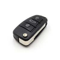 Audi A2, A3, A4 & A5 3 Button HU66 Flip Key