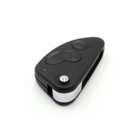 Compatible flip Remote Key to suit Alfa Romeo 147, 156, 166 & GT 433Mhz ID48 3 Button SIP22 Blade FairTools