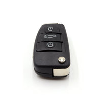 Audi A2, A3, A4 & A5 3 Button HU66 Flip Key