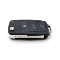 Audi A8 & S8 2003-2009 4 Button HU66 Flip Key