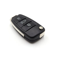 Audi A2, A3, A4 & A5 3 Button HU66 Flip Key