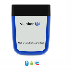 Vgate VLINKER BM OBD2 Bluetooth Code Reader OBDII Scan Tool for Android