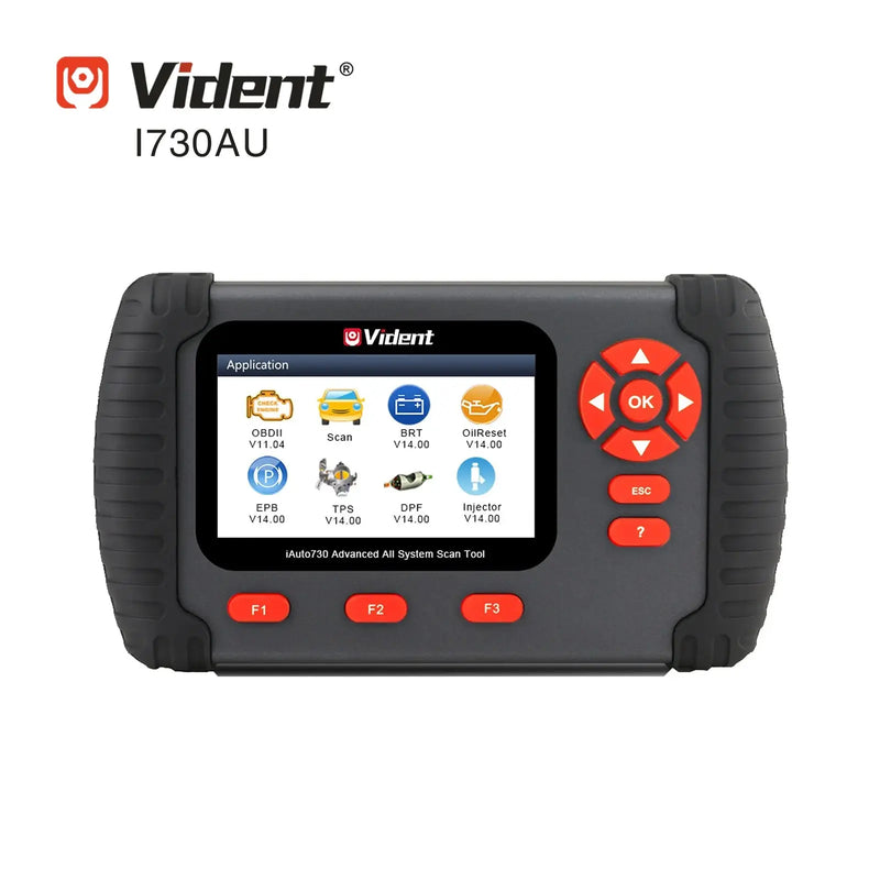 Vident i730AU All System OBD Scan Tool + All Functions + Coding Vident