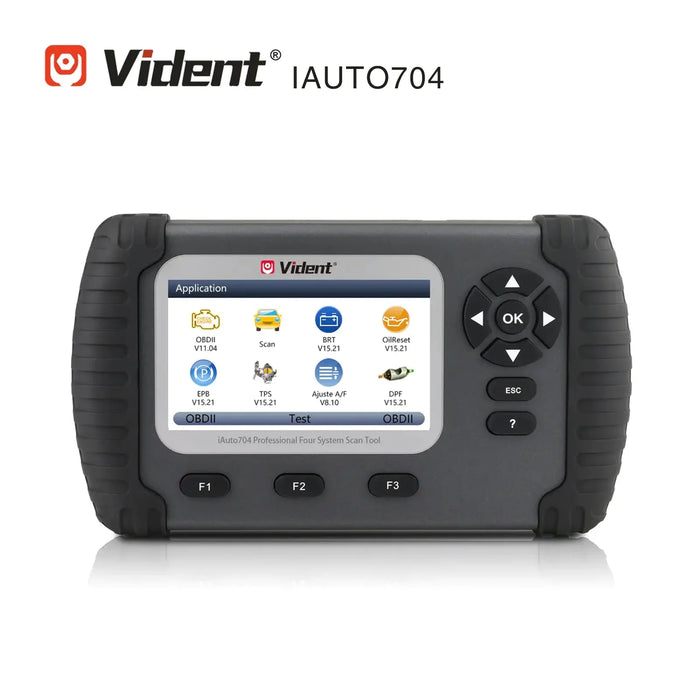 Vident iAuto704  4 System Diagnostic Scanner & 17 Service functions Car San Tool Vident