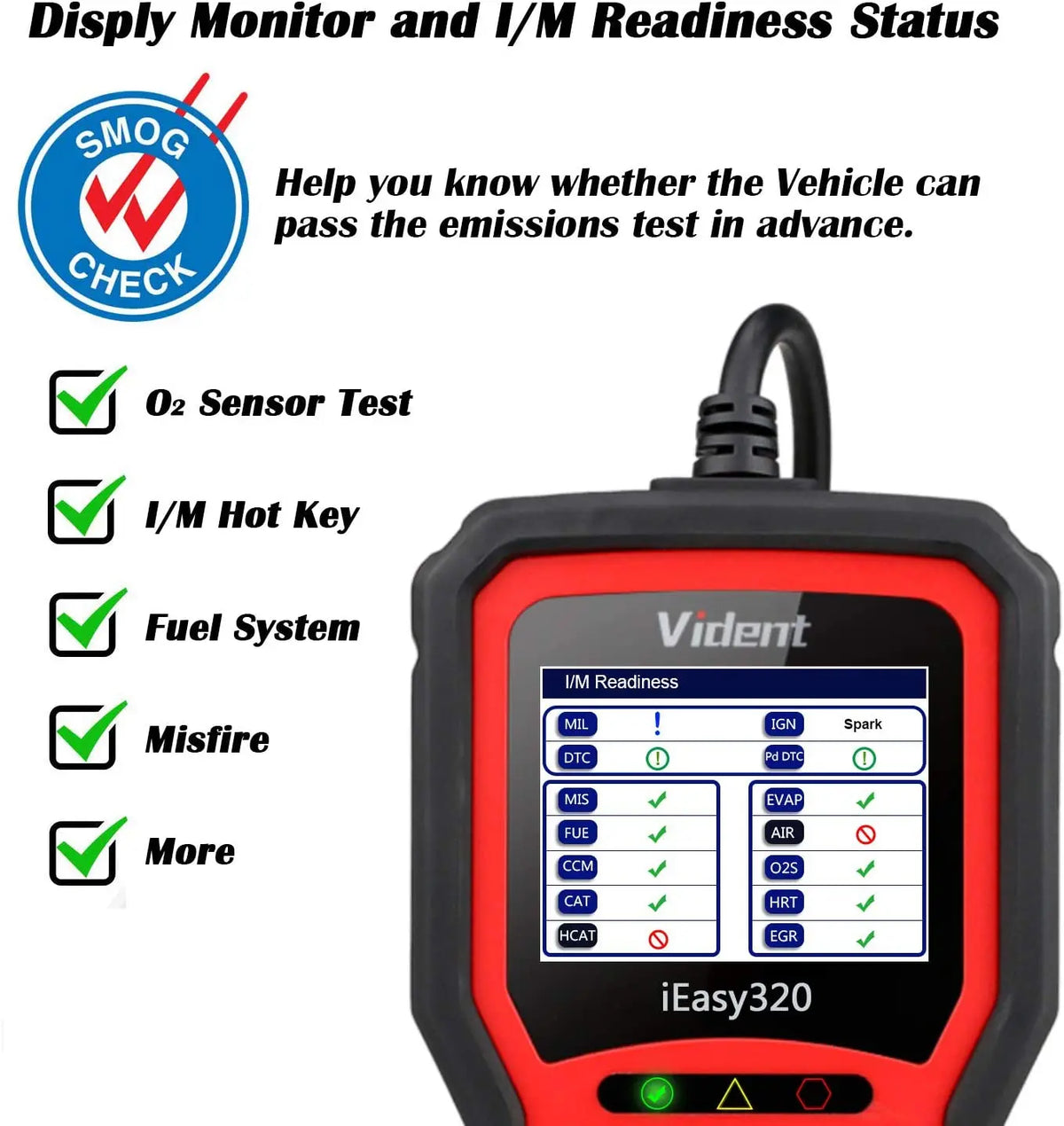 Vident iEasy320HD For Heavy Diesel Vehicles Vident
