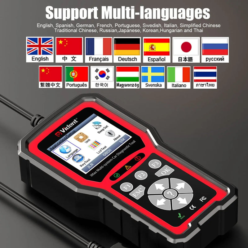 Vident iMax4305 Diagnostic Tool for OPEL Rover Reset OBDII Diagnostic Service Vident