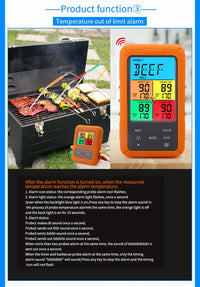 Wireless Remote Digital Meat Thermometer ThermoPro