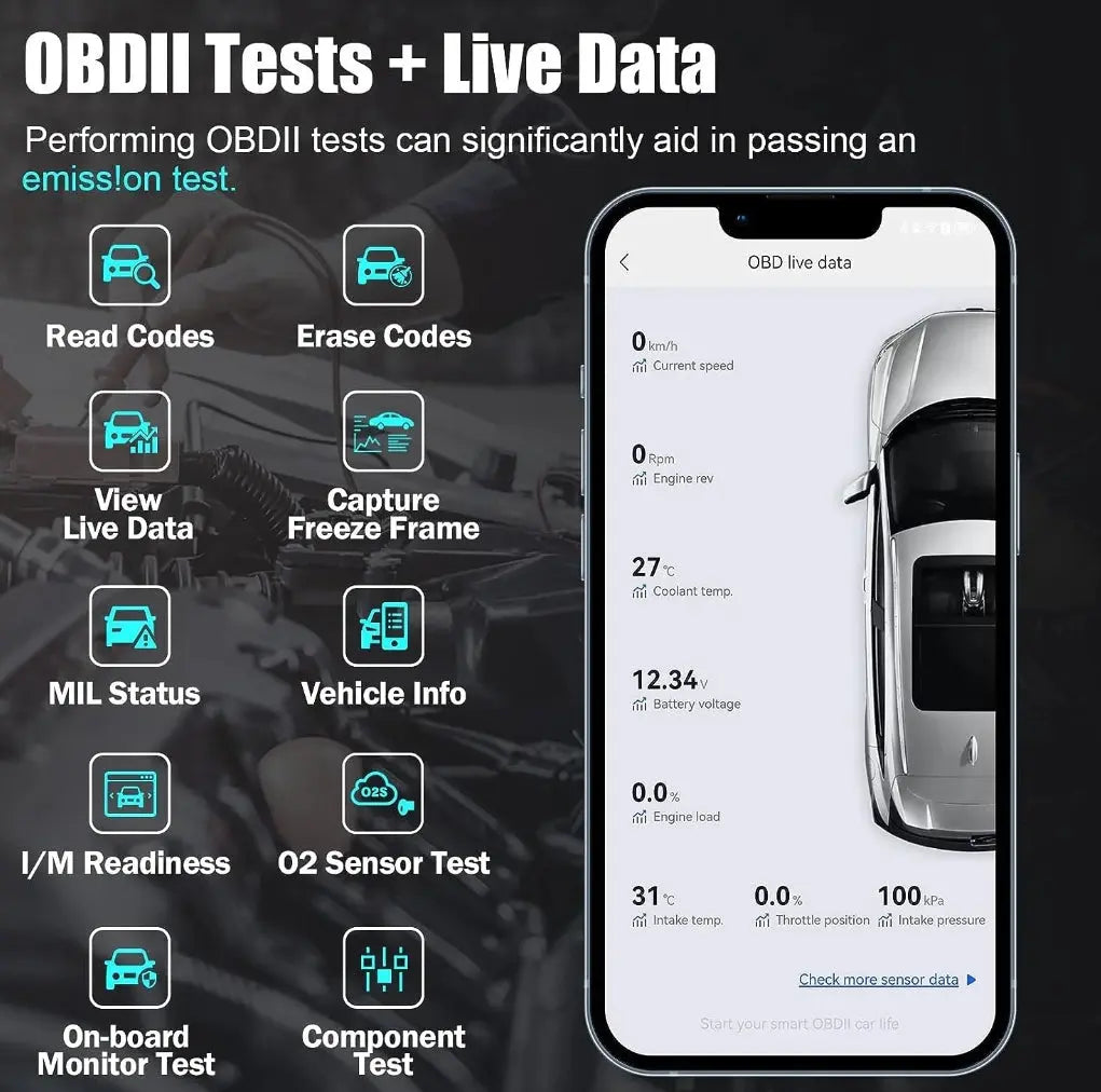 XTOOL Advancer AD20 OBD2 Code Reader for iPhone Android Xtool