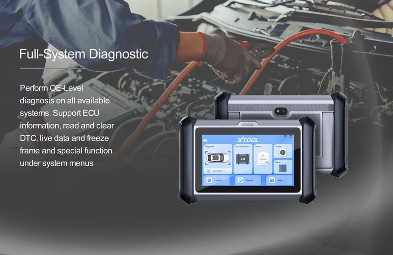 XTOOL XT70W Smart Diagnostic Scanner Odometer Key Programming Tool 3-Year Update - FairTools