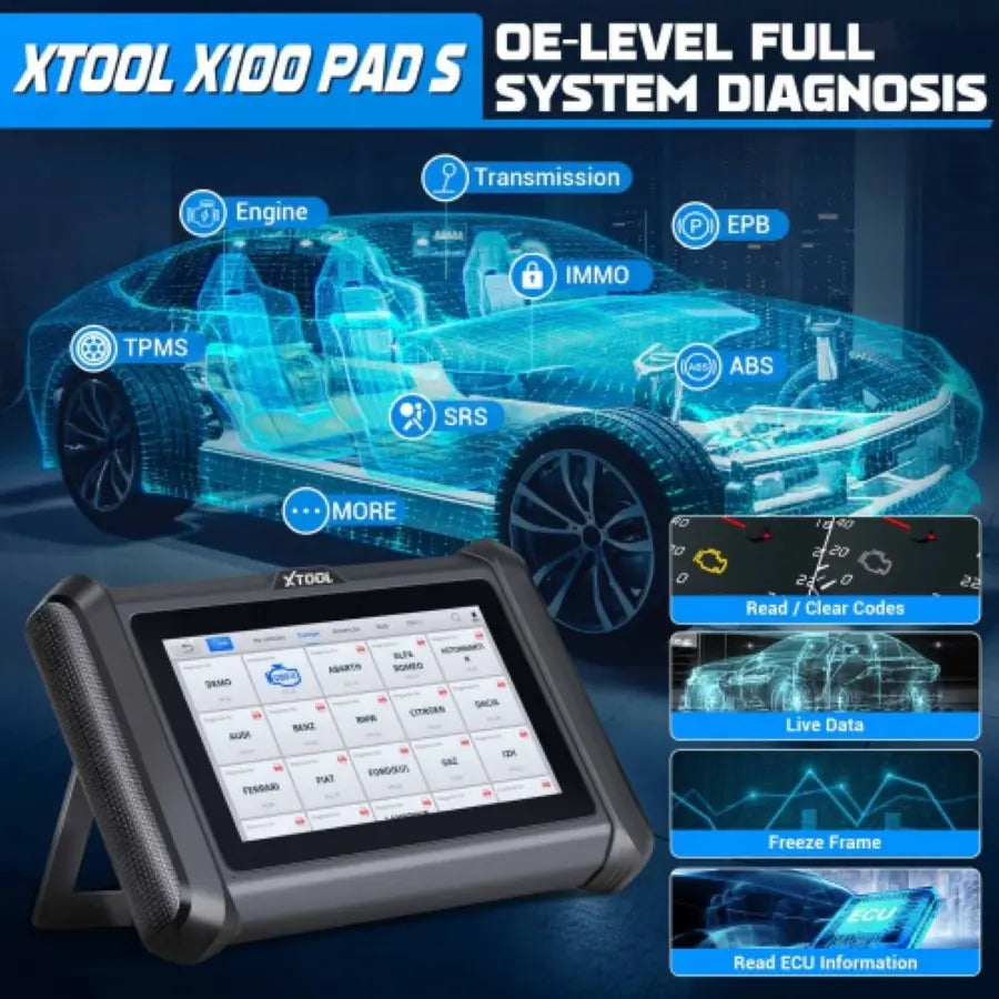 Xtool X100 PADS Auto Key Programmer Full system diagnostic Scanner - FairTools