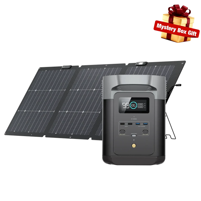 EcoFlow Delta 2 + 160W Solar Panel EcoFlow