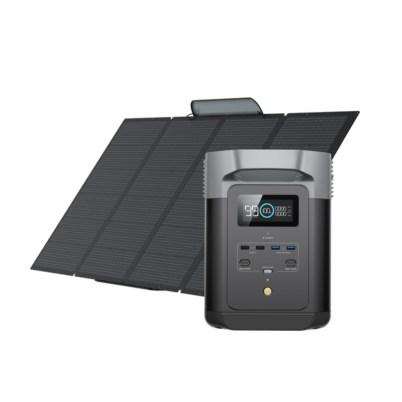 EcoFlow Delta 2 + 400W Solar Panel