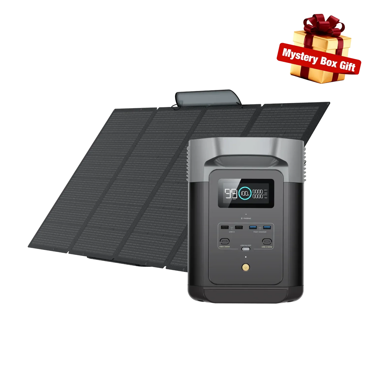 EcoFlow Delta 2 + 400W Solar Panel EcoFlow