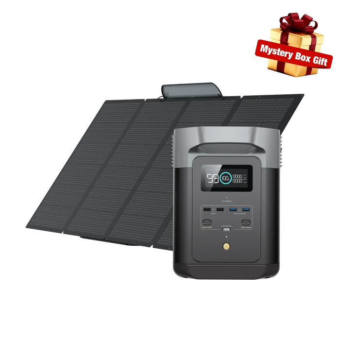 EcoFlow Delta 2 + 400W Solar Panel EcoFlow