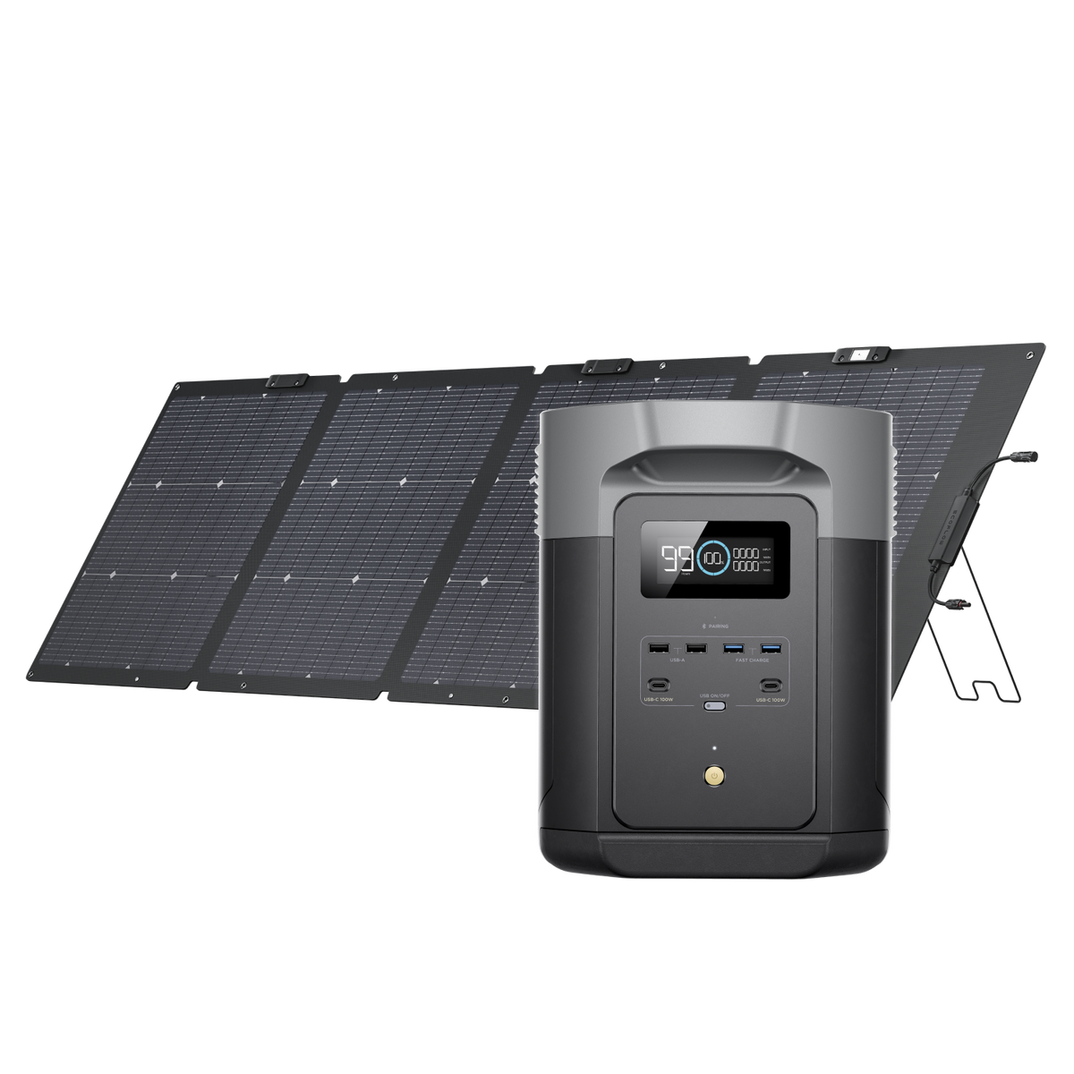 EcoFlow Delta 2 Max+ Nextgen 220W  Single-facial Solar Panel