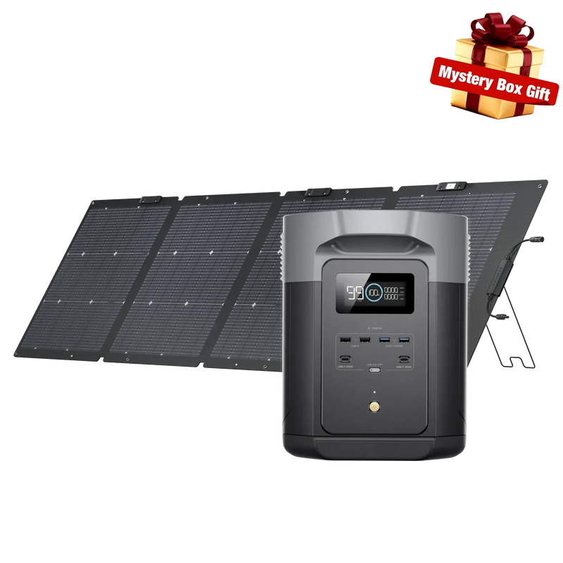 EcoFlow Delta 2 Max+ 220W Single-facial Solar Panel EcoFlow