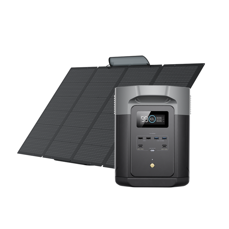 EcoFlow DELTA 2 MAX+400W Solar Panel