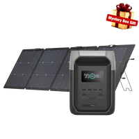 EcoFlow Delta 3 1500 + 220W Single Facial Solar Panel EcoFlow
