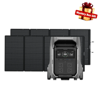 EcoFlow Delta Pro 3 + 2 x400w Solar Panel EcoFlow