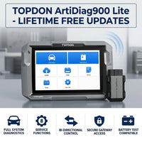 Topdon ArtiDiag 900 Lite Bidirectional Scan Tool Lifetime Free Updates Topdon
