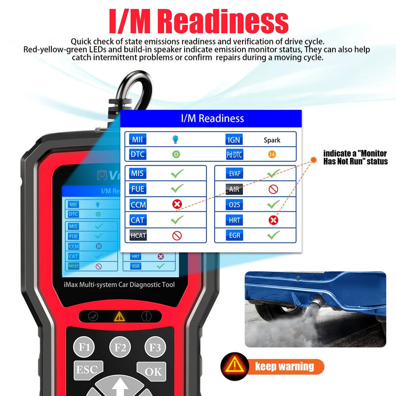 iMax4310 Volvo Multi-System DTC Fault Code Car Scan Tool Diagnostics Scanner Vident